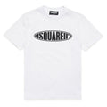 ViaMonte Shop | Dsquared2 t-shirt bianca bambino in cotone