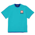 ViaMonte Shop | Dsquared2 t-shirt verde acqua/blu bambino in cotone