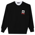 ViaMonte Shop | Dsquared2 felpa nera/bianca bambino in cotone