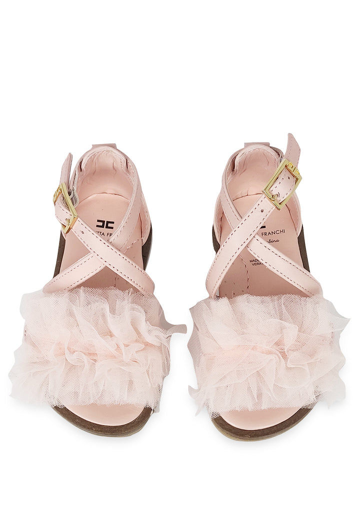 ViaMonte Shop | Elisabetta Franchi sandali rosa bambina