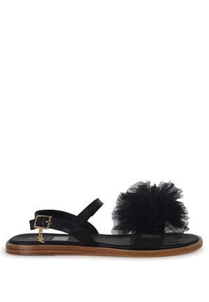ViaMonte Shop | Elisabetta Franchi La Mia Bambina sandali neri bambina