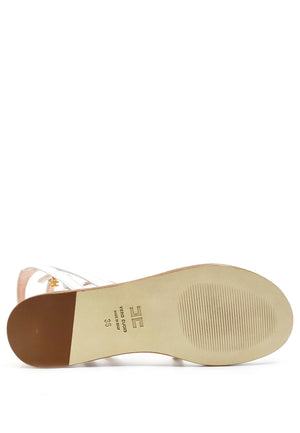 ViaMonte Shop | Elisabetta Franchi La Mia Bambina sandali bianchi bambina