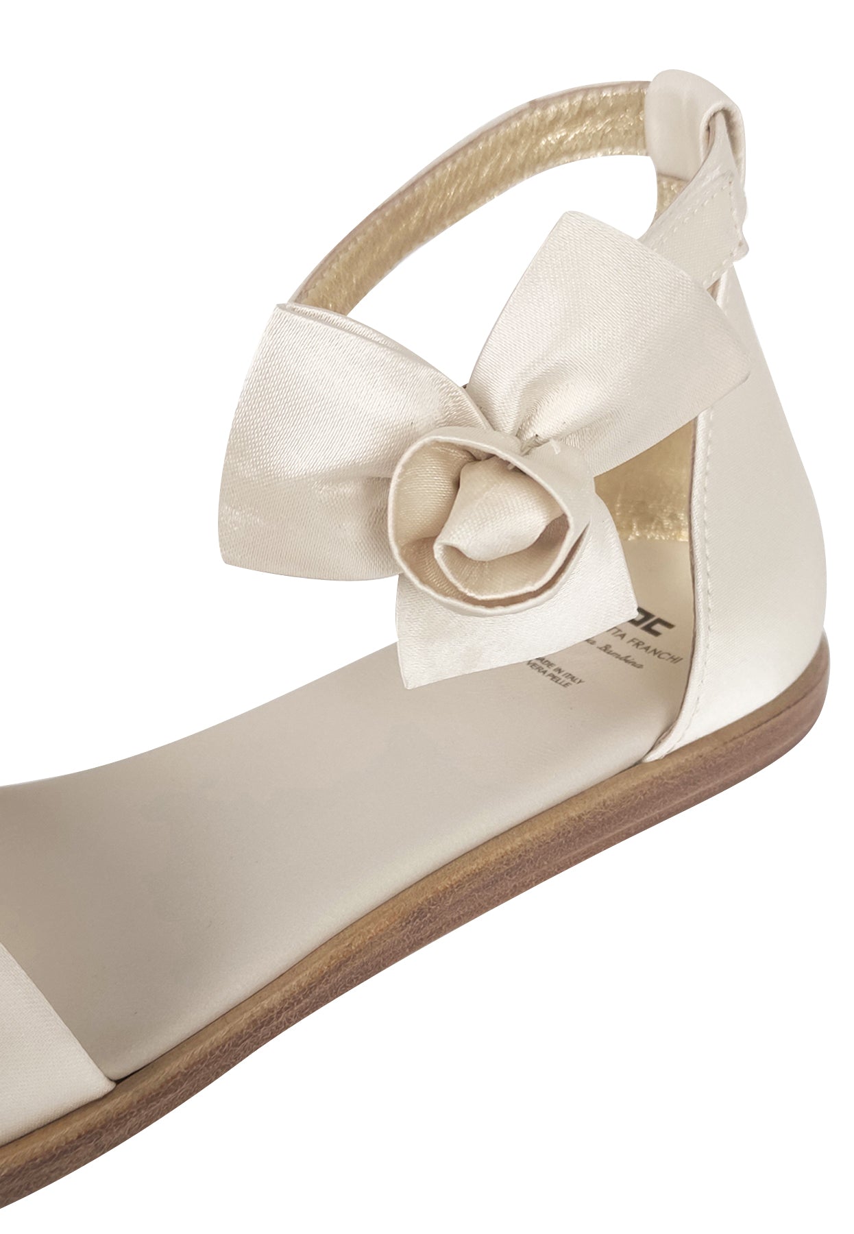 ViaMonte Shop | Elisabetta Franchi La Mia Bambina sandali avorio bambina