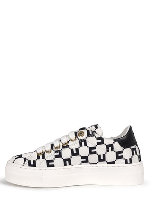ViaMonte Shop | Elisabetta Franchi La Mia Bambina sneakers bianca bambina