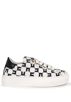 ViaMonte Shop | Elisabetta Franchi La Mia Bambina sneakers bianca bambina