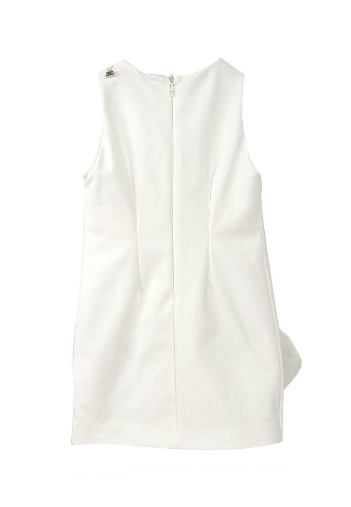 ViaMonte Shop | Elisabetta Franchi vestito bianco bambina in nylon
