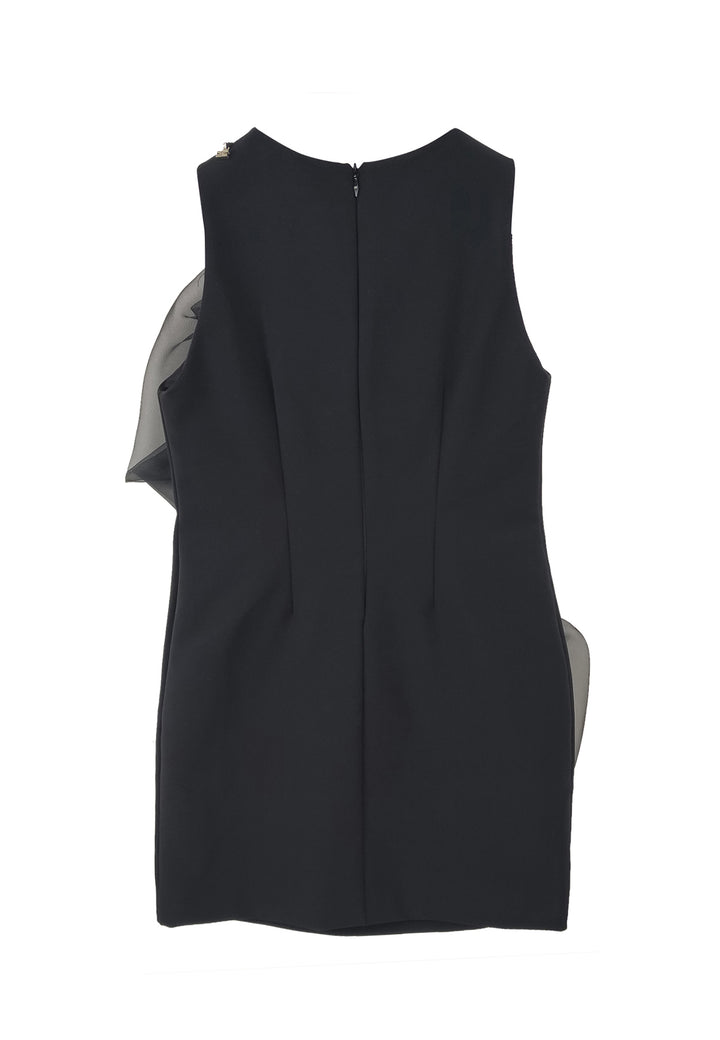 ViaMonte Shop | Elisabetta Franchi vestito nero bambina in nylon