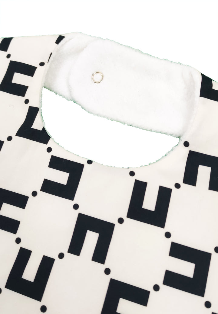 ViaMonte Shop | Elisabetta Franchi bavetta bianca neonata in cotone