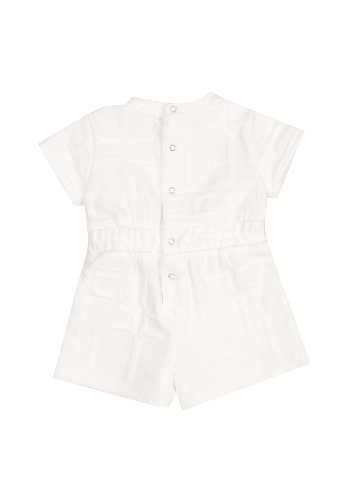 ViaMonte Shop | Elisabetta Franchi pagliaccetto bianco neonata in cotone