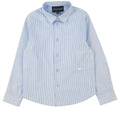 ViaMonte Shop | Emporio Armani camicia celeste bambino in cotone