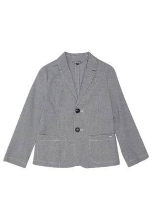 ViaMonte Shop | Emporio Armani giacca grigia bambina in cotone