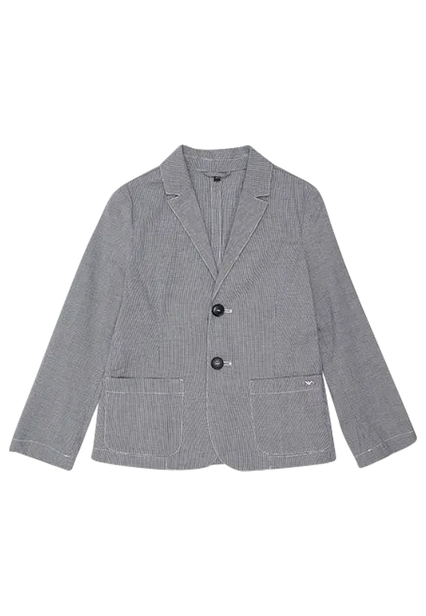 ViaMonte Shop | Emporio Armani giacca grigia bambina in cotone