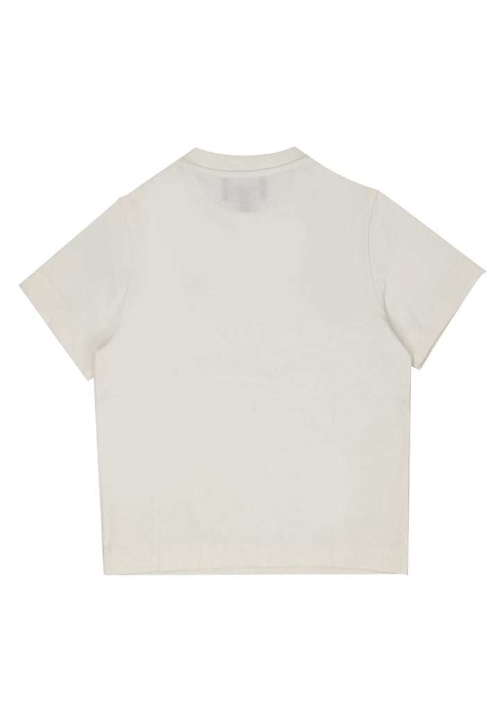 ViaMonte Shop | Emporio Armani t-shirt vaniglia bambino in cotone