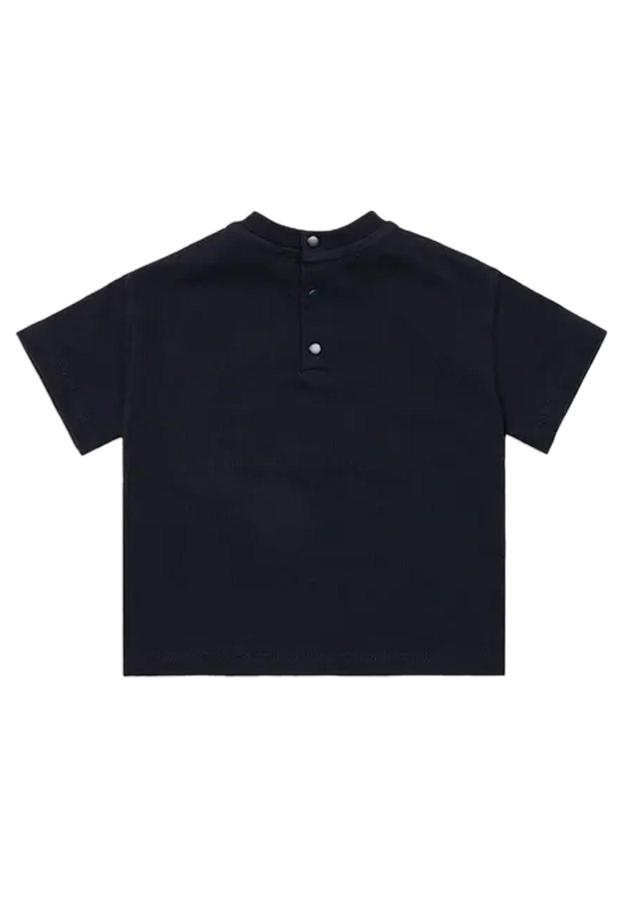 ViaMonte Shop | Emporio Armani t-shirt blu navy neonato in cotone