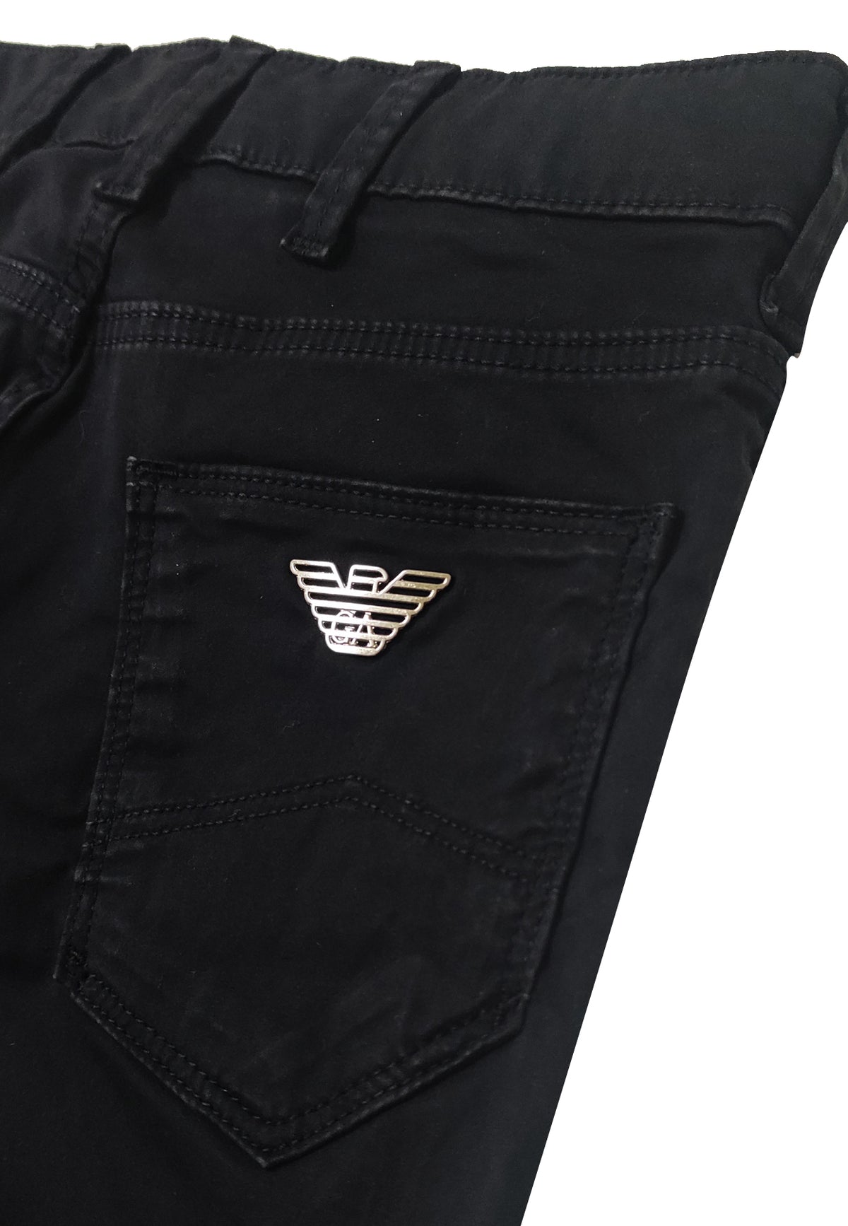 ViaMonte Shop | Emporio Armani pantalone blu navy bambino in cotone
