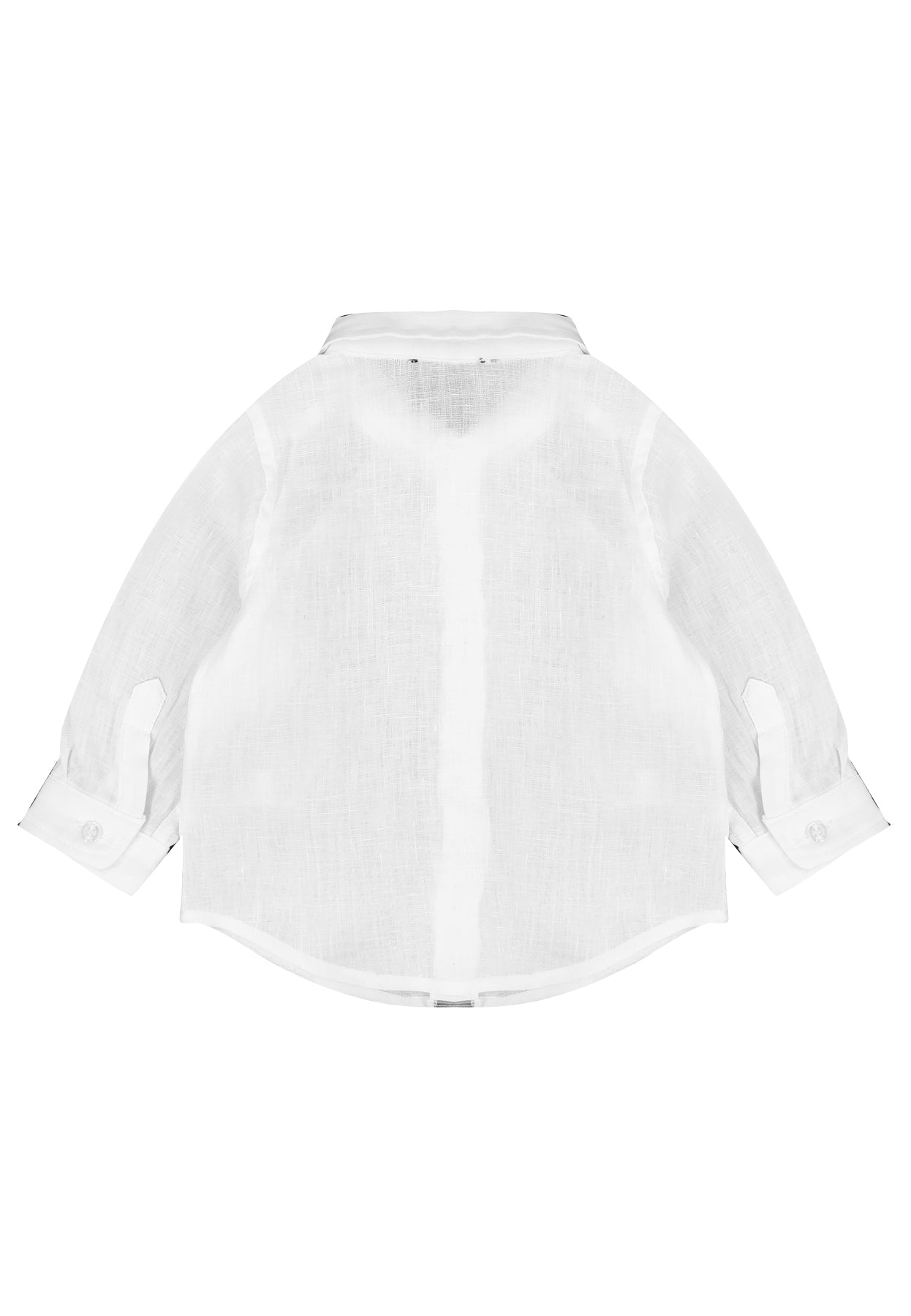 ViaMonte Shop | Fay camicia bianca neonato in lino