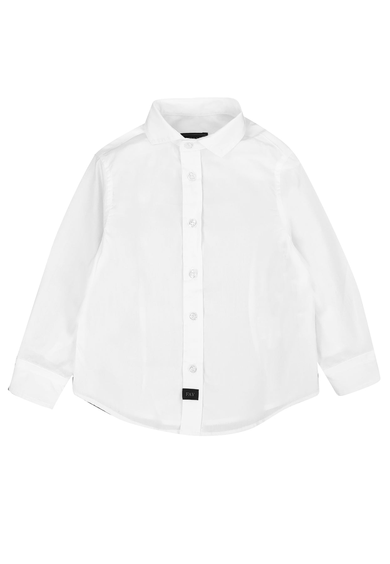 ViaMonte Shop | Fay camicia bianca bambino in cotone