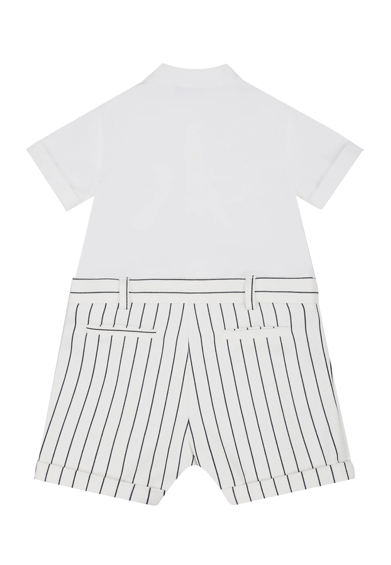 ViaMonte Shop | Fay pagliaccetto bianco neonato in cotone
