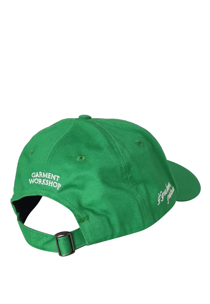 ViaMonte Shop | Garment Workshop berretto verde unisex in cotone