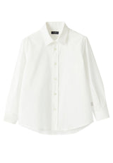 ViaMonte Shop | Il Gufo camicia bianca bambino in cotone