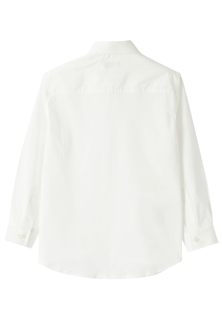 ViaMonte Shop | Il Gufo camicia bianca bambino in cotone