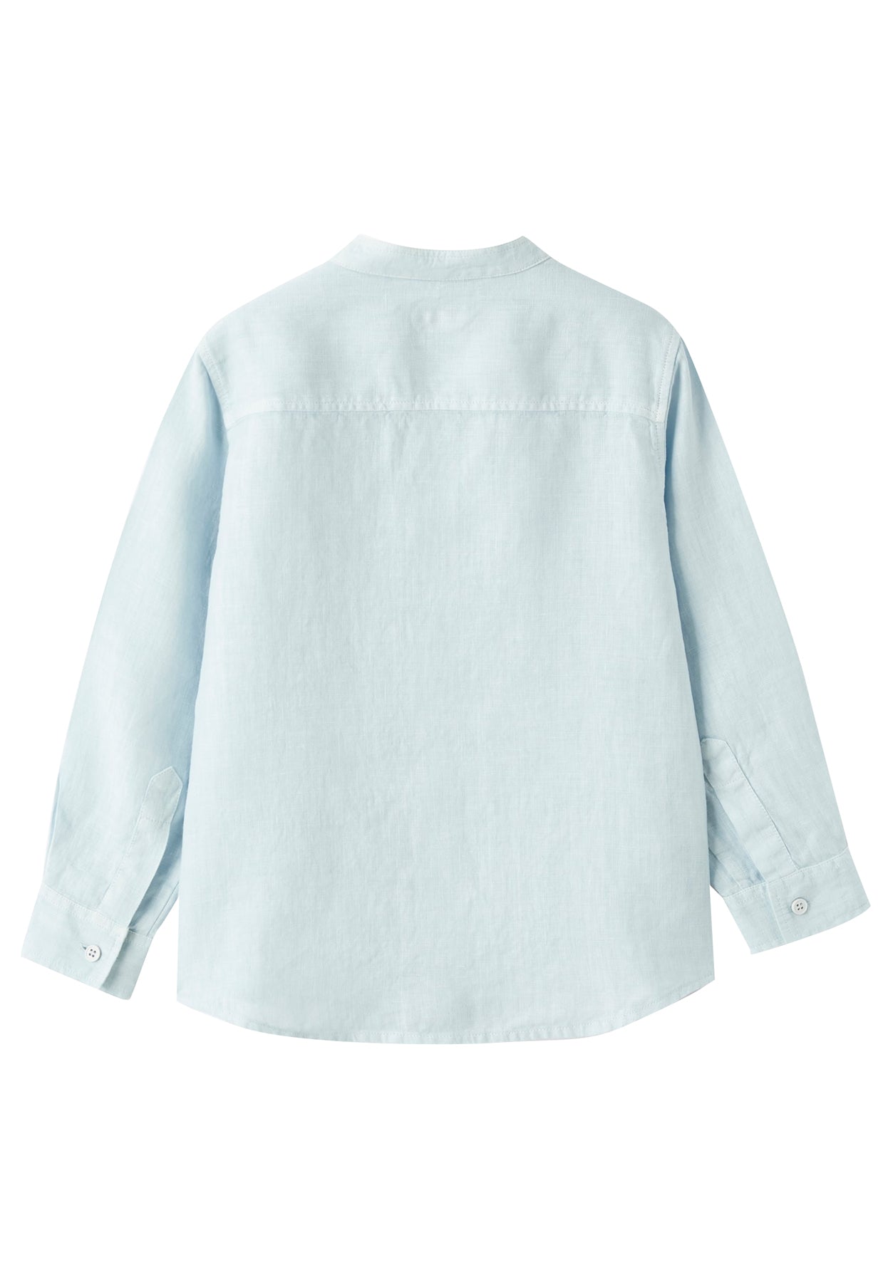 ViaMonte Shop | Il Gufo camicia azzurra bambino in lino