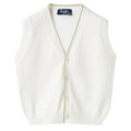 ViaMonte Shop | Il gufo maglia cardigan bianco neonato in cotone