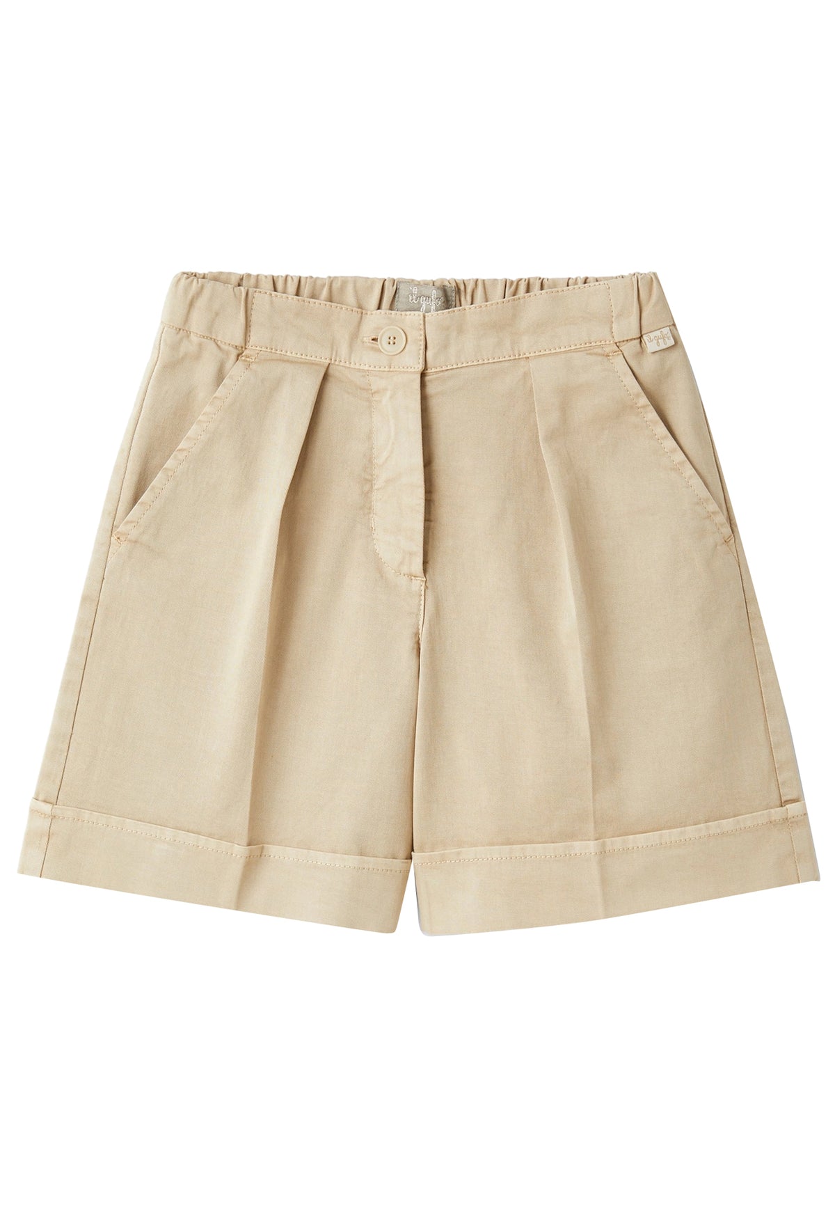 ViaMonte Shop | Il Gufo bermuda beige bambino in cotone