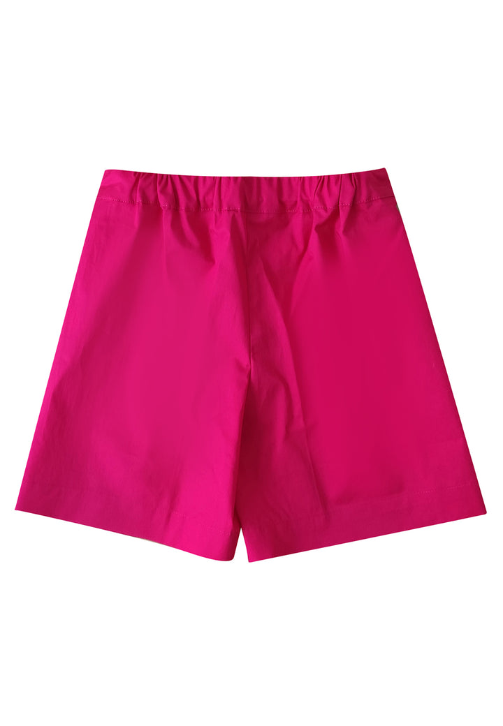 ViaMonte Shop | Il Gufo shorts fucsia bambina in cotone