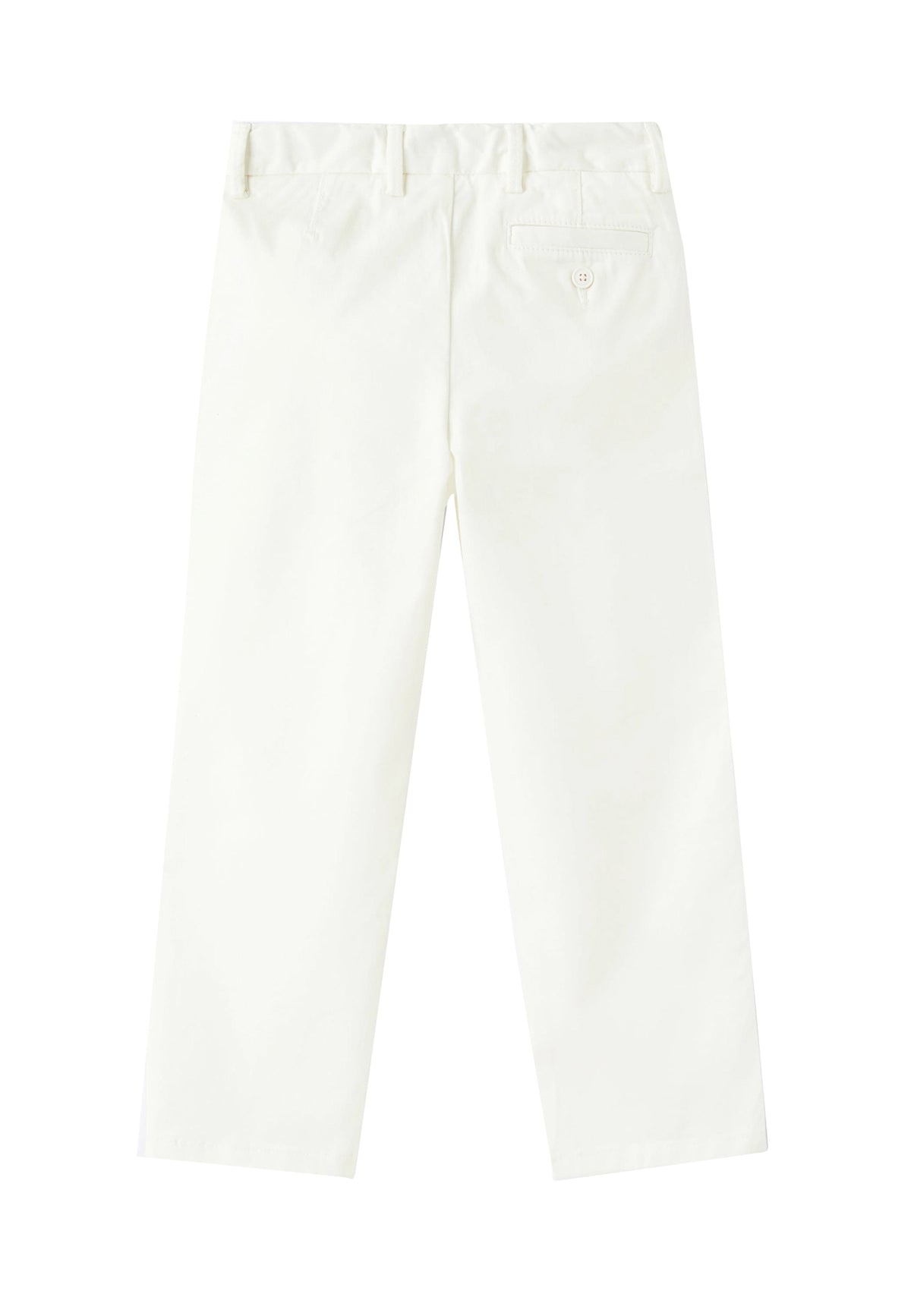 ViaMonte Shop | Il Gufo pantalone bianco bambino in cotone
