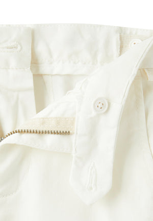 ViaMonte Shop | Il Gufo pantalone bianco bambino in cotone