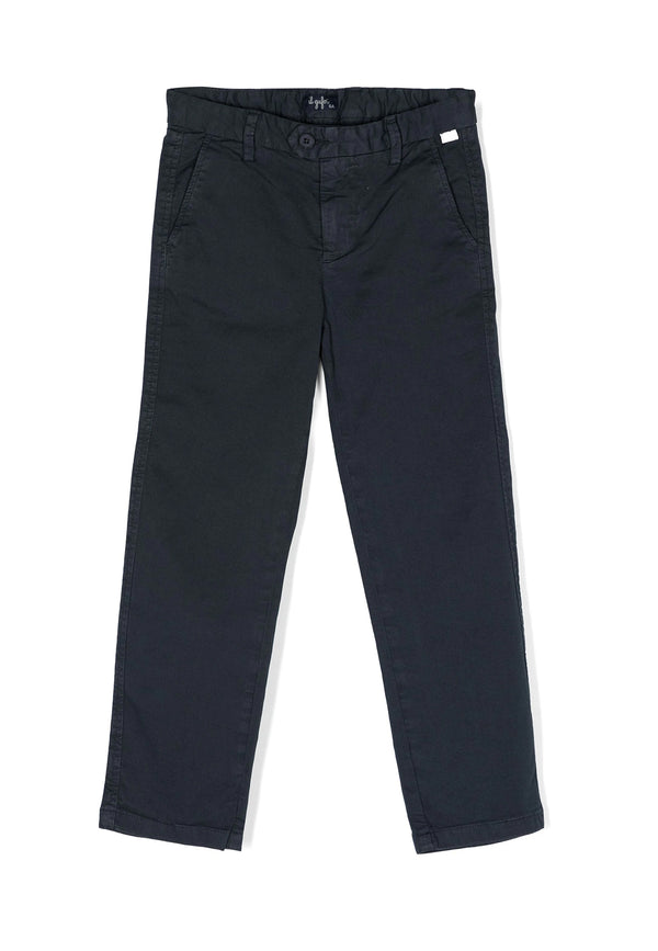 ViaMonte Shop | Il Gufo pantalone blu bambino in cotone