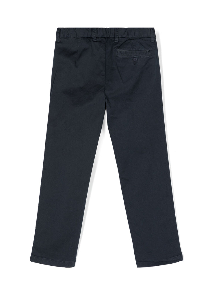 ViaMonte Shop | Il Gufo pantalone blu bambino in cotone