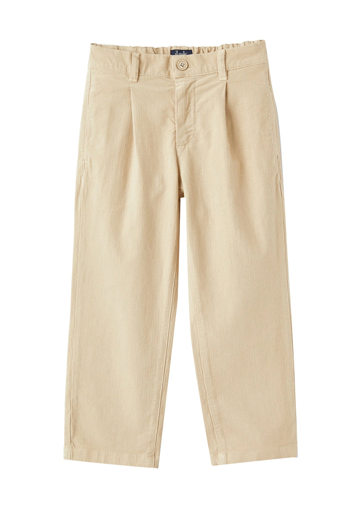 ViaMonte Shop | Il Gufo pantalone beige bambino in cotone