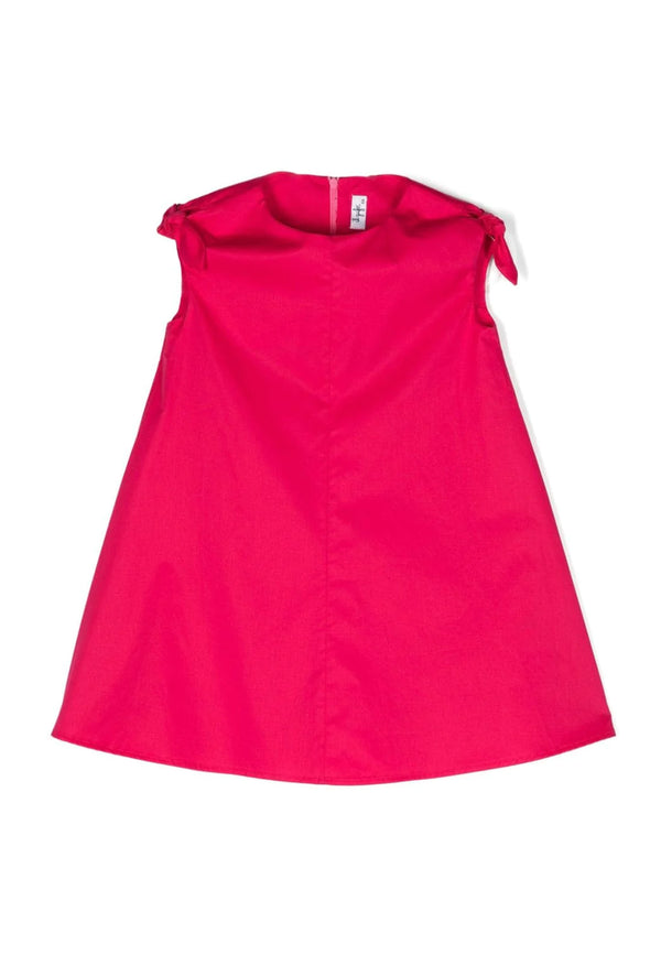 ViaMonte Shop | Il Gufo vestito fucsia bambina in cotone