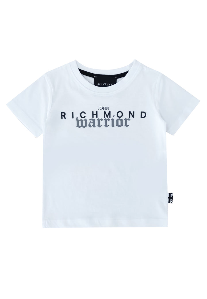 ViaMonte Shop | John Richmond t-shirt bianca bambino in cotone