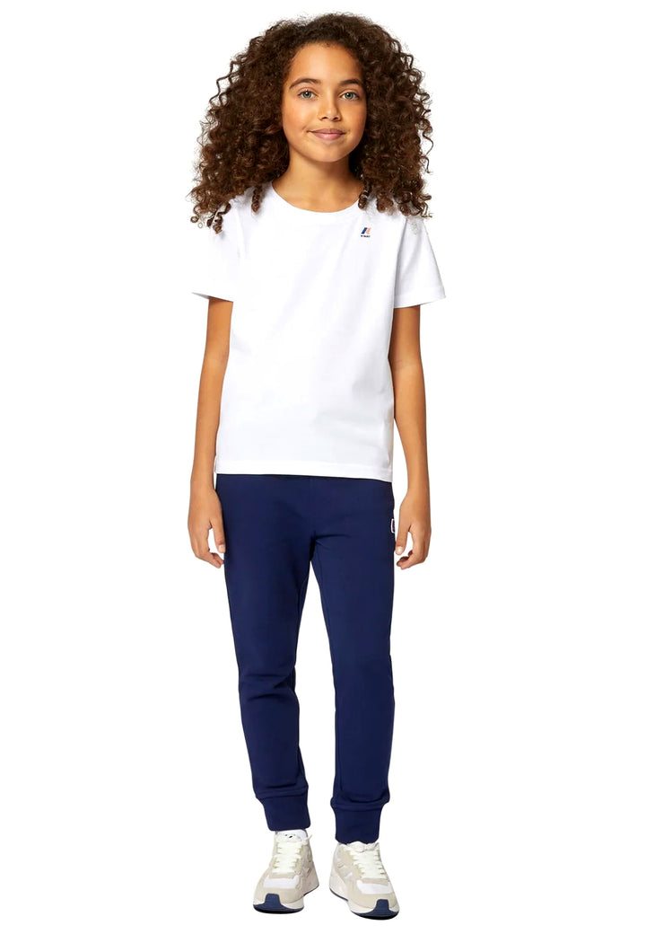 ViaMonte Shop | K-Way t-shirt bianca bambino in cotone