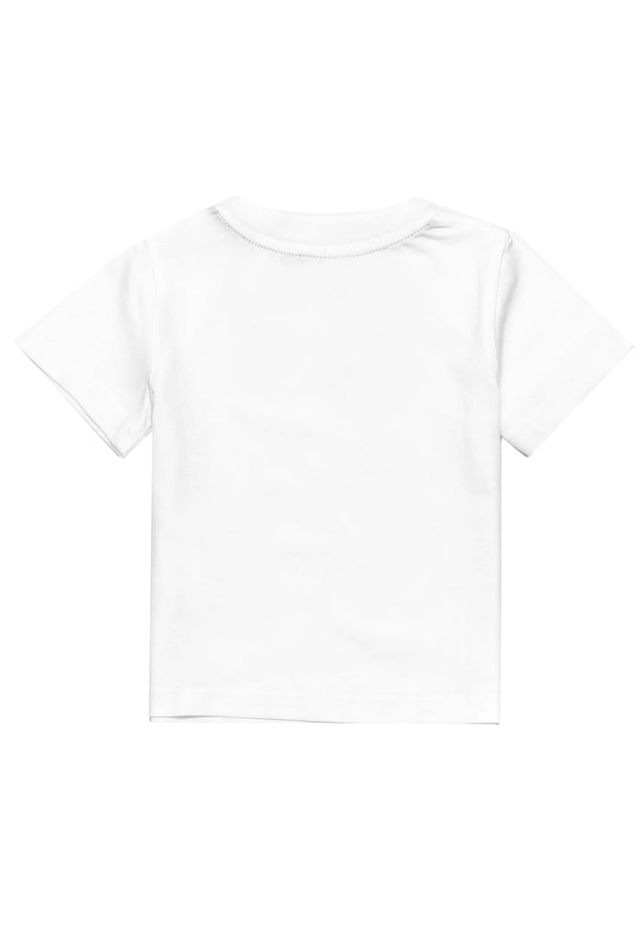 ViaMonte Shop | K-Way t-shirt bianca neonato in cotone