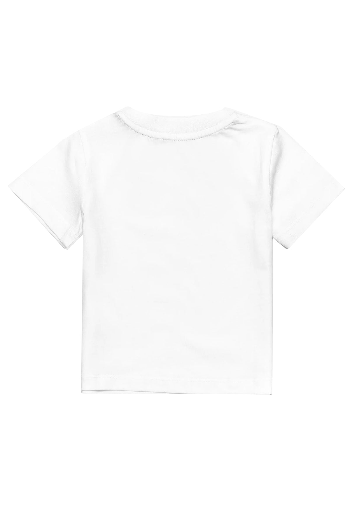 ViaMonte Shop | K-Way t-shirt bianca neonato in cotone