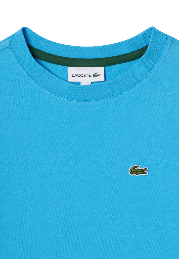 ViaMonte Shop | Lacoste t-shirt azzurra bambino in jersey di cotone