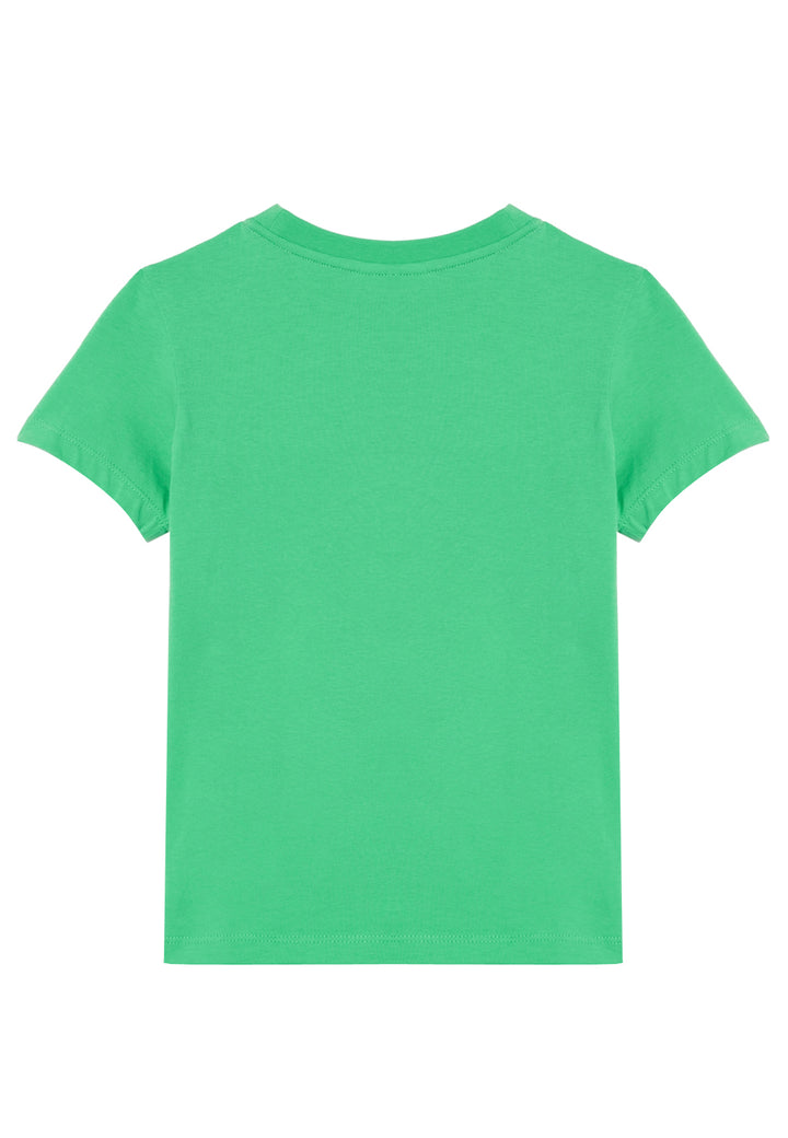 ViaMonte Shop | Lacoste t-shirt verde bambino in jersey di cotone
