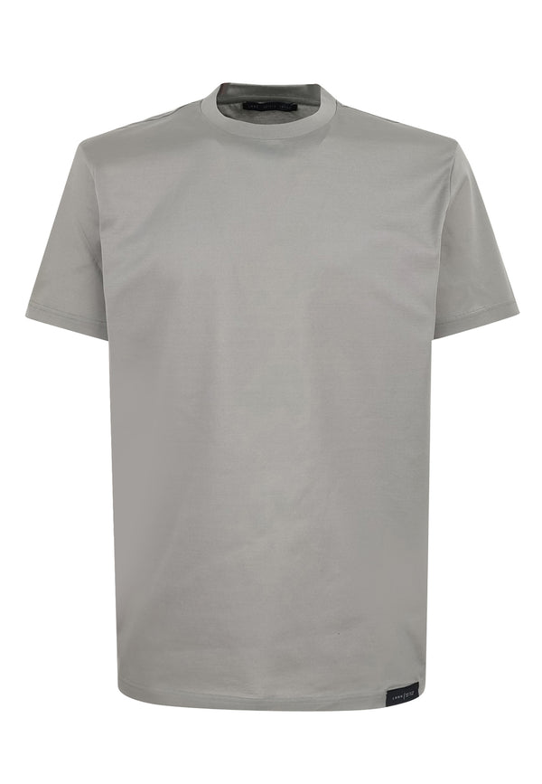 ViaMonte Shop | Low Brand t-shirt grigia uomo in cotone