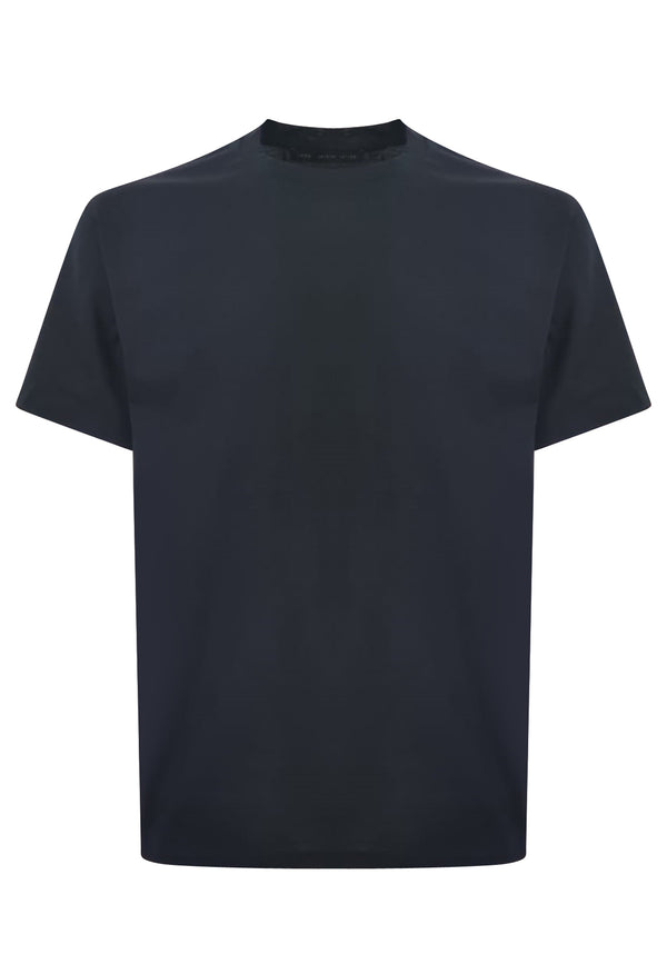 ViaMonte Shop | Low Brand t-shirt blu uomo in cotone