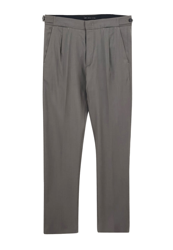 ViaMonte Shop | Low Brand pantalone grigio uomo in fresco lana