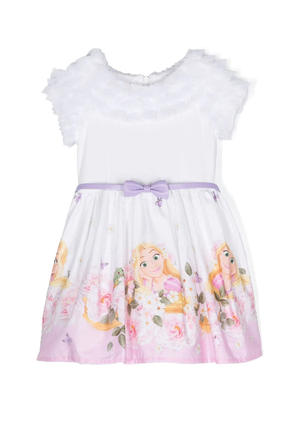 ViaMonte Shop | Monnalisa vestito bianco bambina in cotone