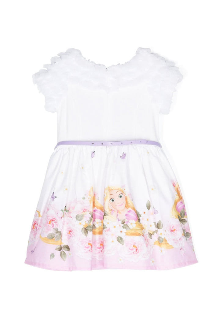 ViaMonte Shop | Monnalisa vestito bianco bambina in cotone