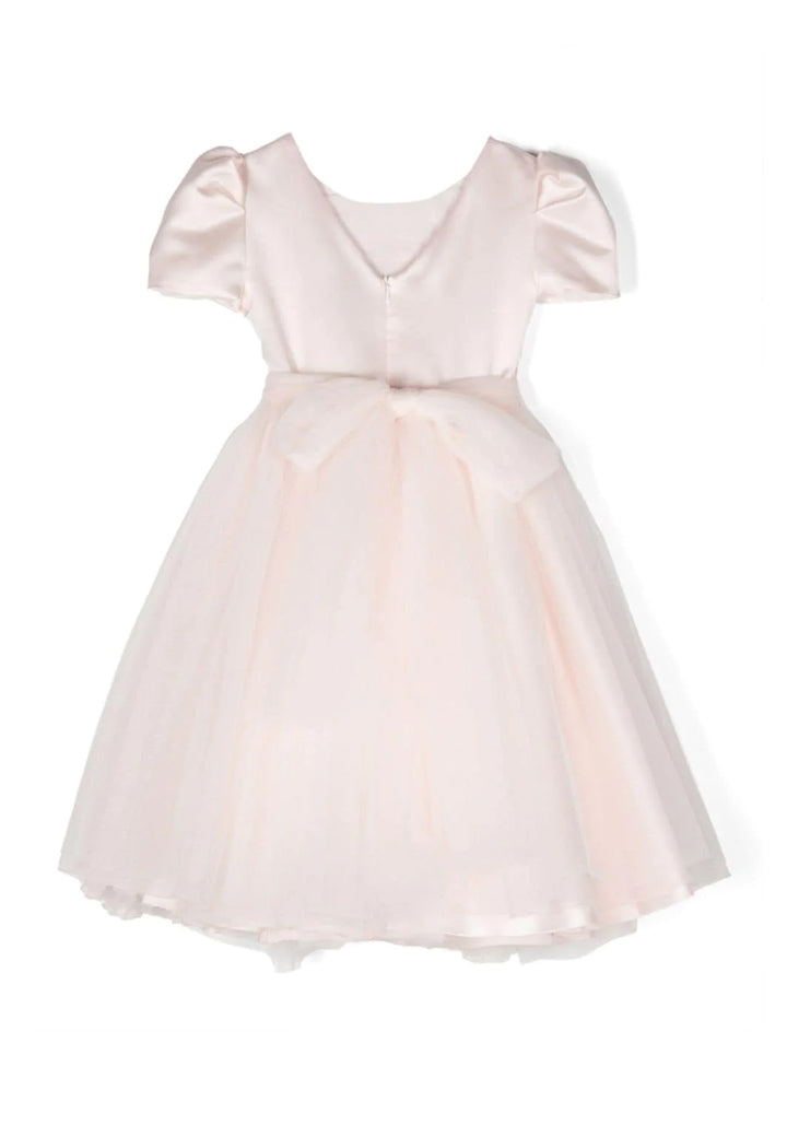 ViaMonte Shop | Monnalisa vestito rosa bambina in duchesse