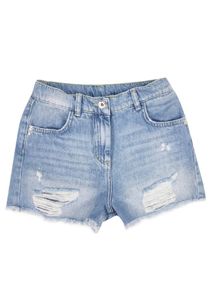 ViaMonte Shop | Patrizia Pepe shorts bambina in denim