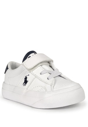 ViaMonte Shop | Polo Ralph Lauren sneakers polo Ryley PS bianca bambino