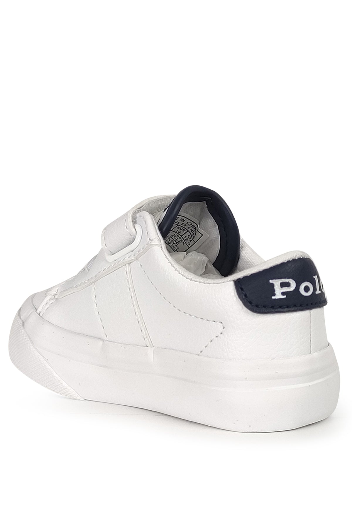 ViaMonte Shop | Polo Ralph Lauren sneakers polo Ryley PS bianca bambino